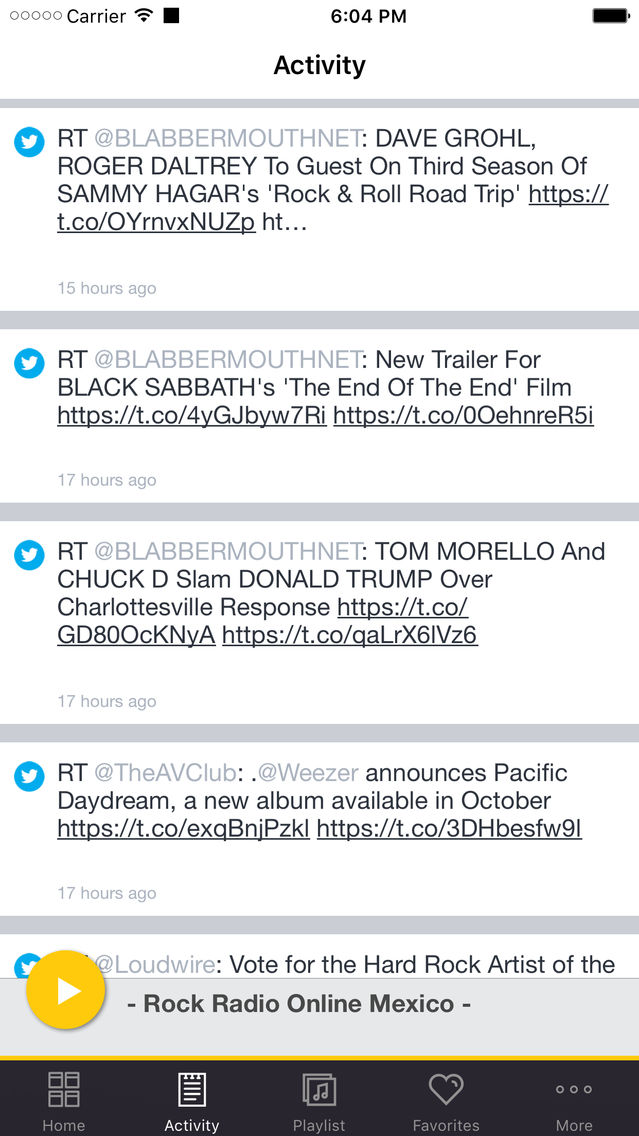  Rock Radio Online Mexico for iOS (iPhone/iPad) Free Download at