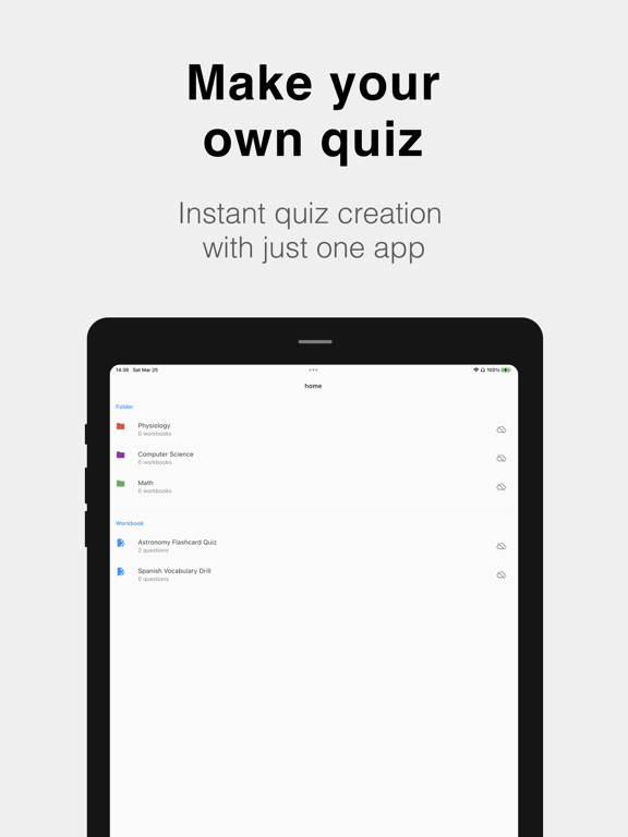 TestMaker - Flashcard & Quiz poster
