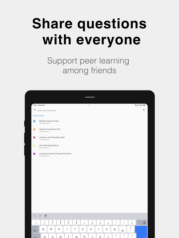 TestMaker - Flashcard & Quiz poster