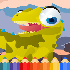 Dragon Dinosaur Coloring Book hd for kids free