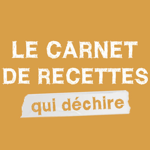 Le carnet de recettes