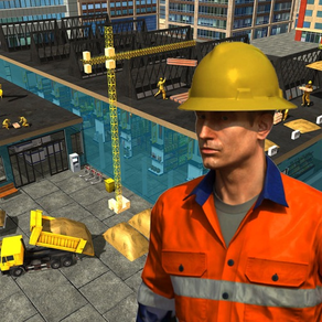 Supermarket crane operator 3D