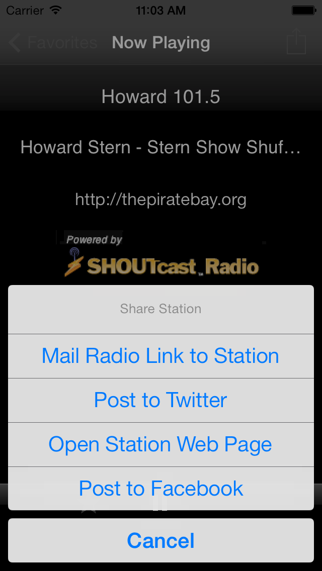 Radio poster