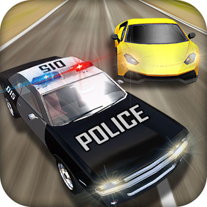 Crazy Police Pursuit Highway Race - Cops Vehicles Driving Simulator and Criminals Escape Silent Mission