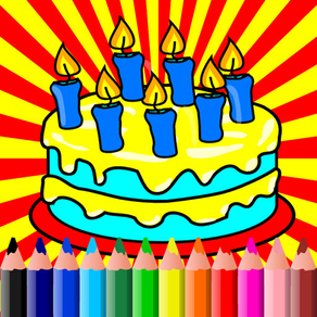 Birthday Coloring BookPages For Kids