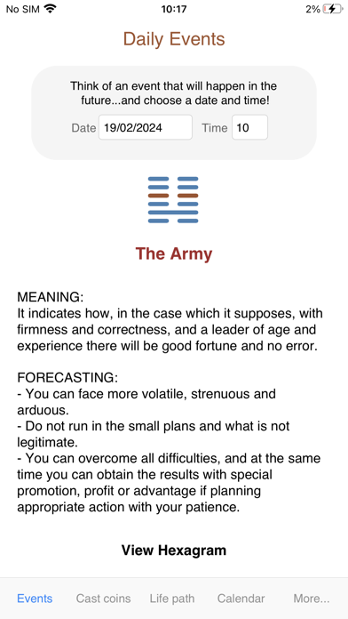 uChing: I Ching Horoscope ポスター