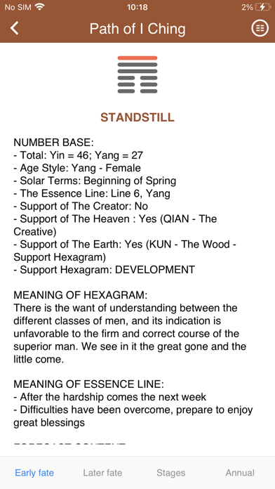 uChing: I Ching Horoscope ポスター