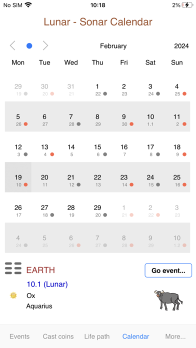 uChing: I Ching Horoscope ポスター