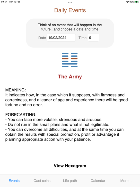 uChing: I Ching Horoscope ポスター