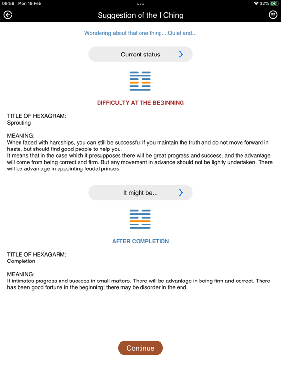 uChing: I Ching Horoscope ポスター