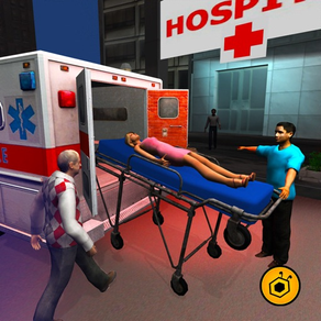 resgate de ambulância 3D