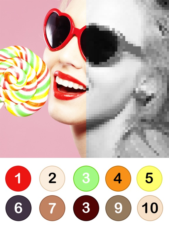 Colors by Number® – No.Draw® poster