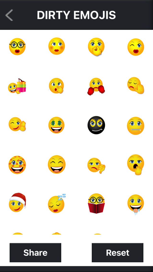 DIRTY EMOJIS for iOS (iPhone) Latest Version at 0.99 on