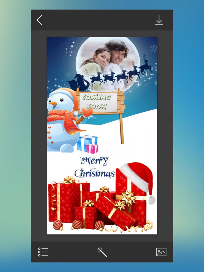 Xmas Special Hd Photo Frames - Framatic poster