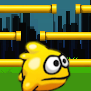 ROLLY Bird In Flappy City: A Bird That Can't Fly Rather Jump