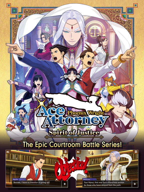 Ace Attorney Spirit of Justice poster