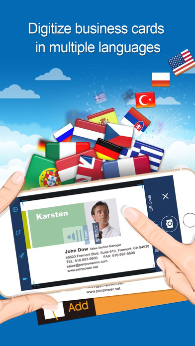 WorldCard Cloud pour iOS (iPhone/iPod touch) - Téléchargement gratuit ...