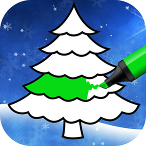 Christmas Tree Coloring Book - Christmas game