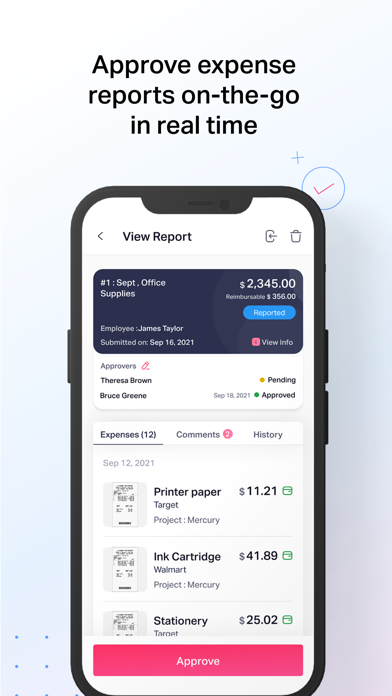 Sage Expense Management poster