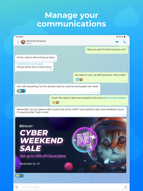 Bitrix24 poster