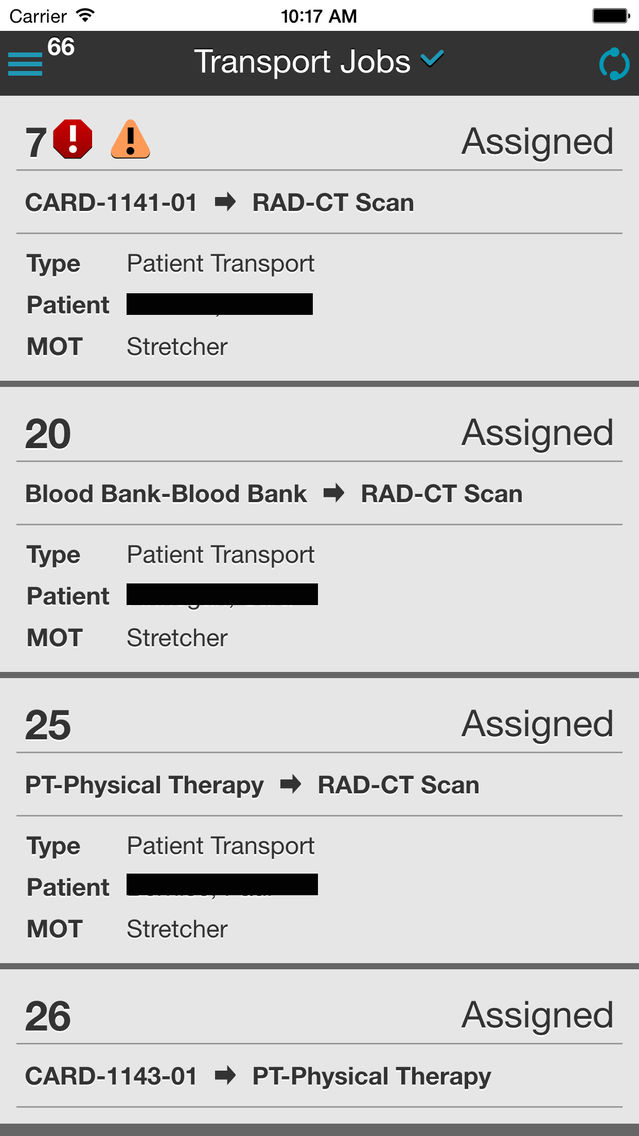 Allscripts Patient Flow Mobile poster