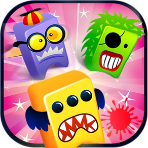 怪物瘋狂大理石爆炸：免費糖果匹配的益智遊戲