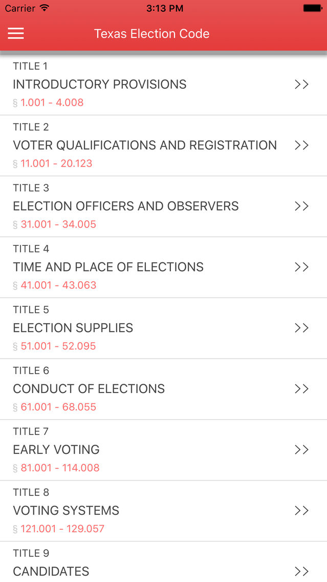 Texas Election Code 2017 poster