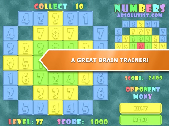 Numbers Logic Puzzle Game poster