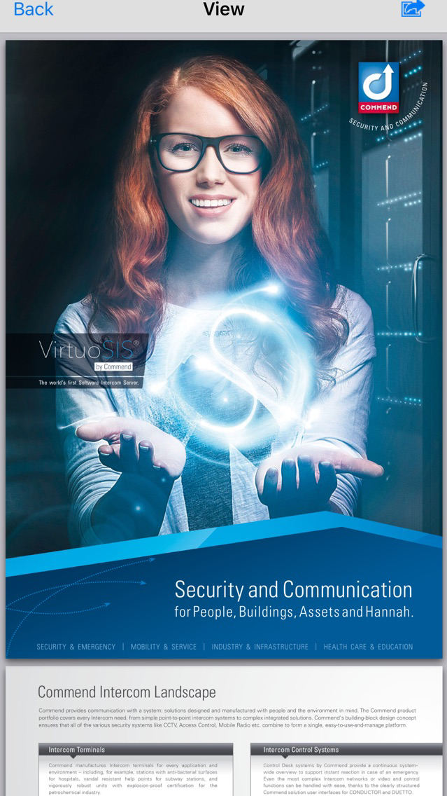 Commend cLibrary poster