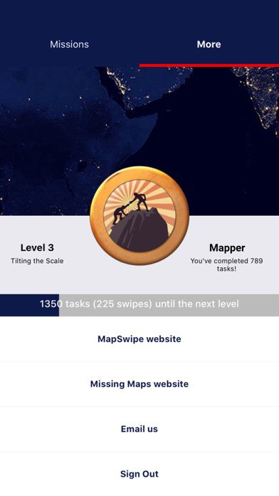 MapSwipe poster