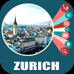 Zurich Switzerland Travel Map