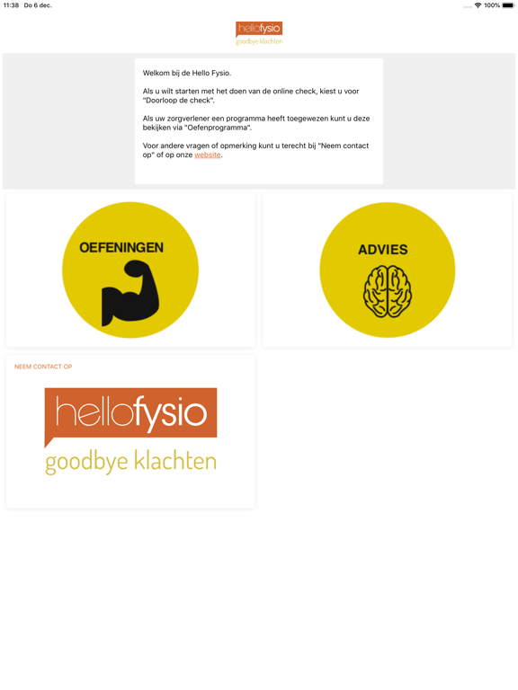 HelloFysio poster