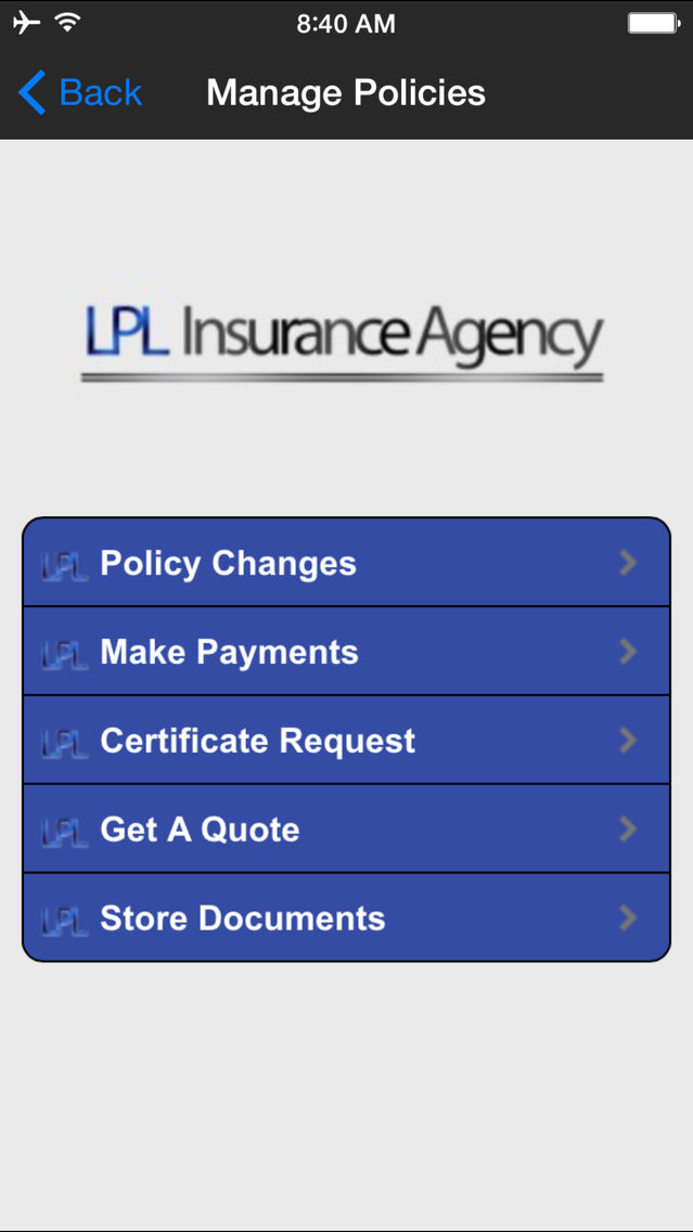 LPL Insurance poster