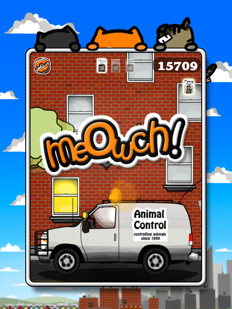Meowch! Free poster