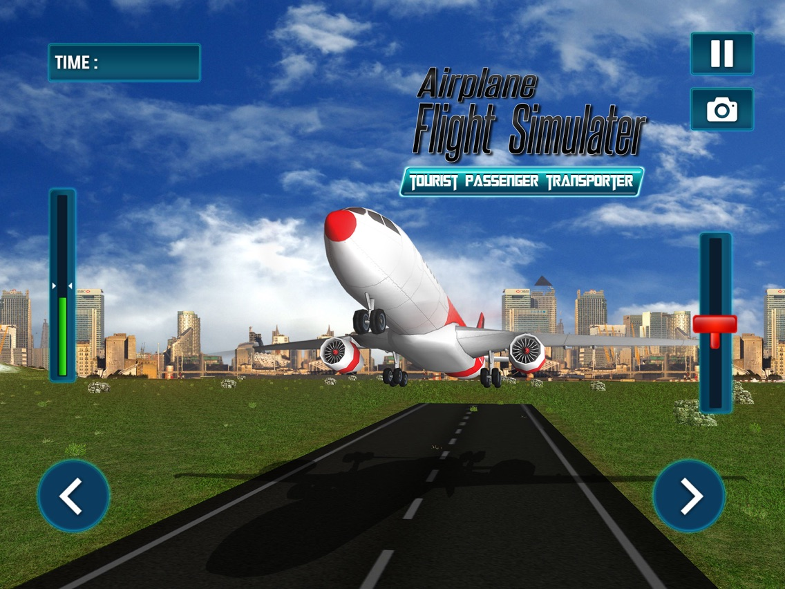 Tourist Airplane Transport Sim poster
