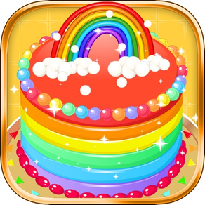 製作彩虹蛋糕 - 好玩的生日蛋糕做飯遊戲