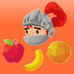 Knight Swipe! - falling fruit match game