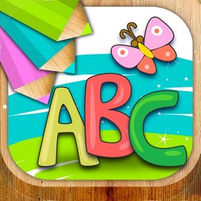 Páginas para colorir ABC jogos