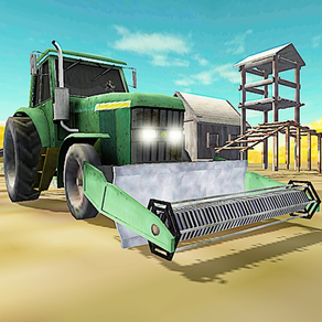 美國農場模擬器3D：農場拖拉機驅動器