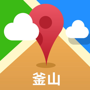 Busan Offline Map(offline map, subway map, GPS, tourist attractions information)
