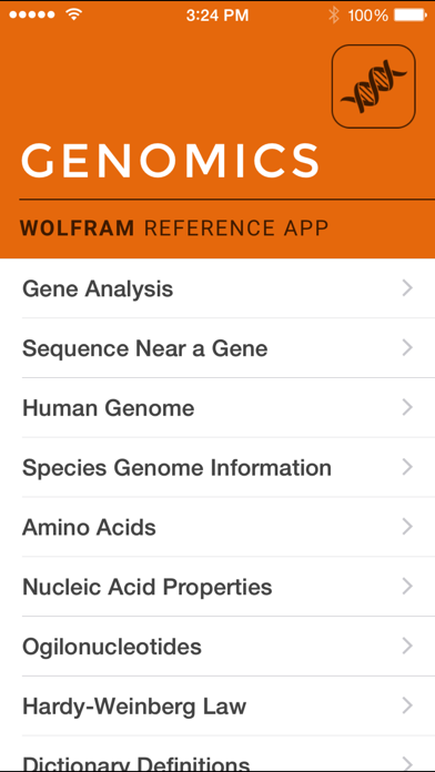 Wolfram Genomics Reference App poster
