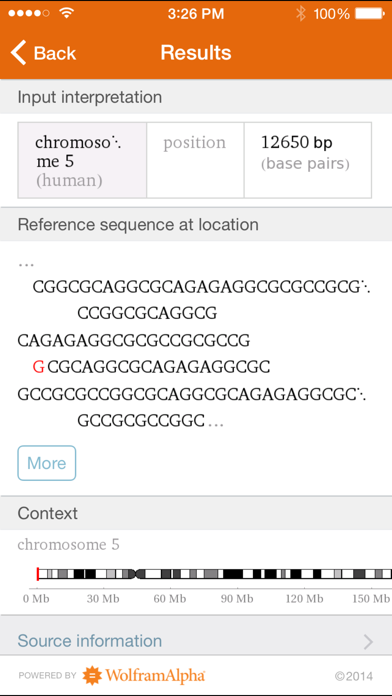 Wolfram Genomics Reference App poster