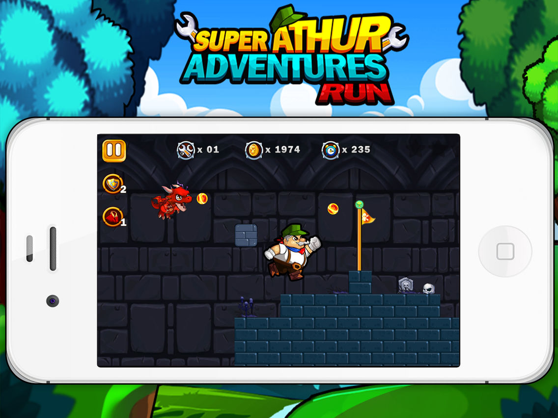 Super Arthur Adventures Run poster
