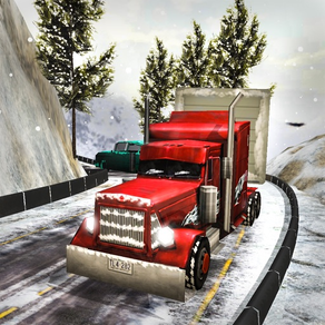 Simulateur de camion de neige grand : Cargo Truck