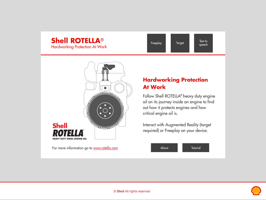Shell Rotella poster