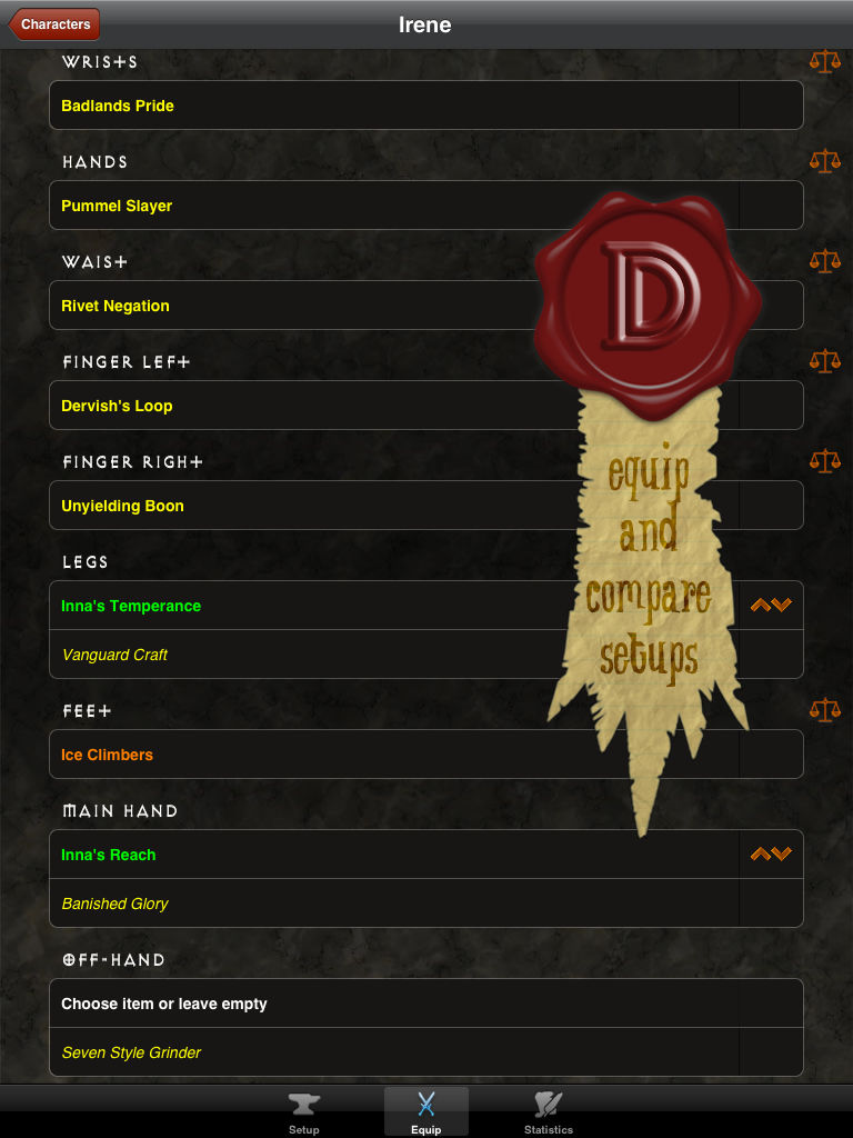 Full Data Calculator for Diablo 3 poster