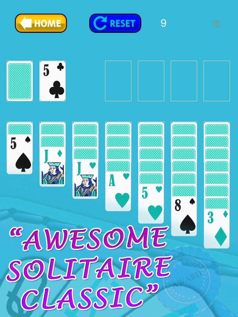Solitaire Card Game - Klondike poster
