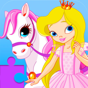 Princess Pony Puzzle - Animated Kids Jigsaw Puzzles with Princesses and Ponies!