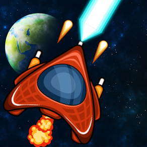 Galáxia jogo asteróides ataque espaço defesa fogo