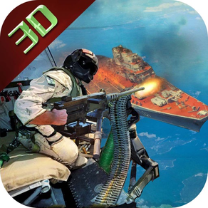 Gunship Schlacht 3D - Warship Kampf
